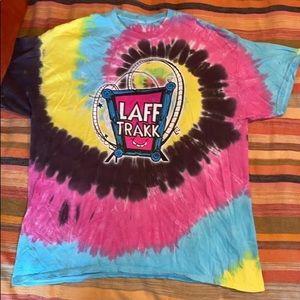 Hershey Park Laff Trakk shirt men’s XL laugh track